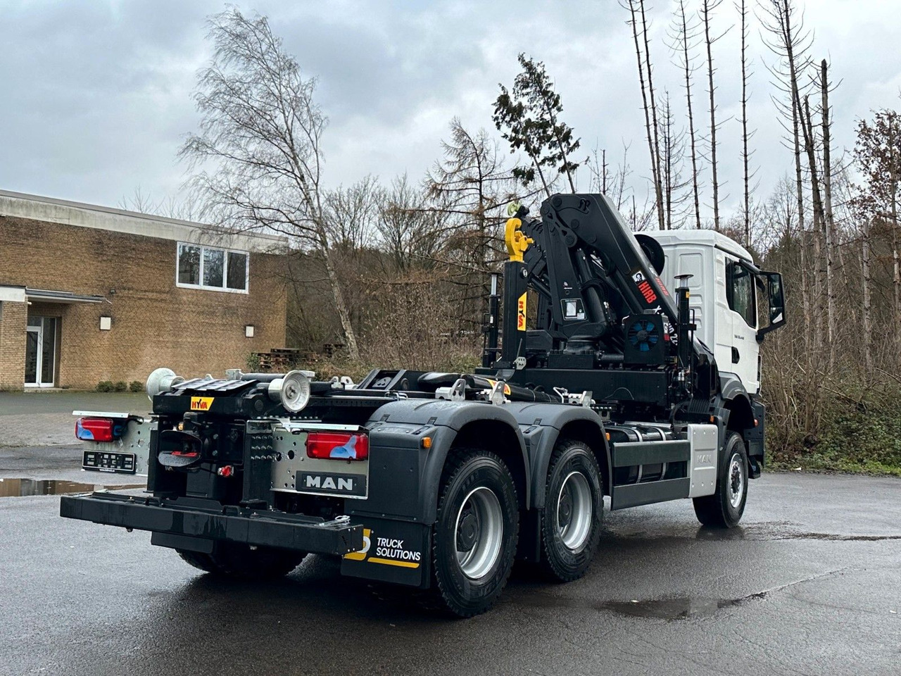 MAN TGS 33.440 6x6 BB Abrollkipper+Kran Hiab 228-6 в лизинг MAN TGS 33.440 6x6 BB Abrollkipper+Kran Hiab 228-6: фото 12