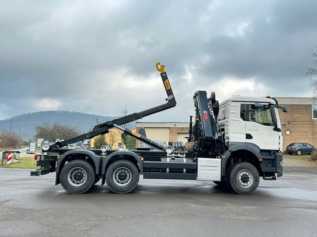 MAN TGS 33.440 6x6 BB Abrollkipper+Kran Hiab 228-6 в лизинг MAN TGS 33.440 6x6 BB Abrollkipper+Kran Hiab 228-6: фото 17
