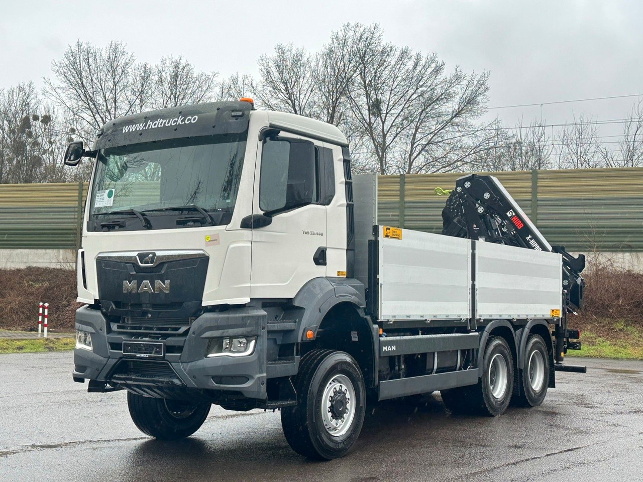 MAN TGS 33.440 6x6 Kran HIAB X-HiPro 302 E 6 - Грузовик бортовой/ Платформа, Автоманипулятор: фото 2 MAN TGS 33.440 6x6 Kran HIAB X-HiPro 302 E 6 - Грузовик бортовой/ Платформа, Автоманипулятор: фото 2