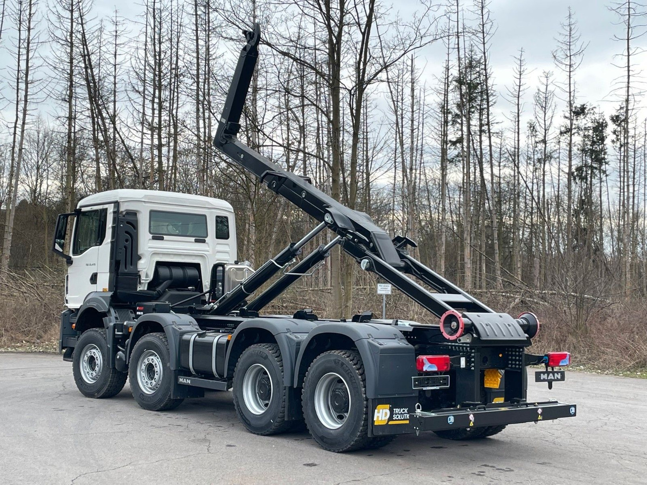 MAN TGS 35.470 8x4 Euro6e Hiab MultLift Abrollkipper - Крюковой мультилифт, Автоманипулятор: фото 4 MAN TGS 35.470 8x4 Euro6e Hiab MultLift Abrollkipper - Крюковой мультилифт, Автоманипулятор: фото 4
