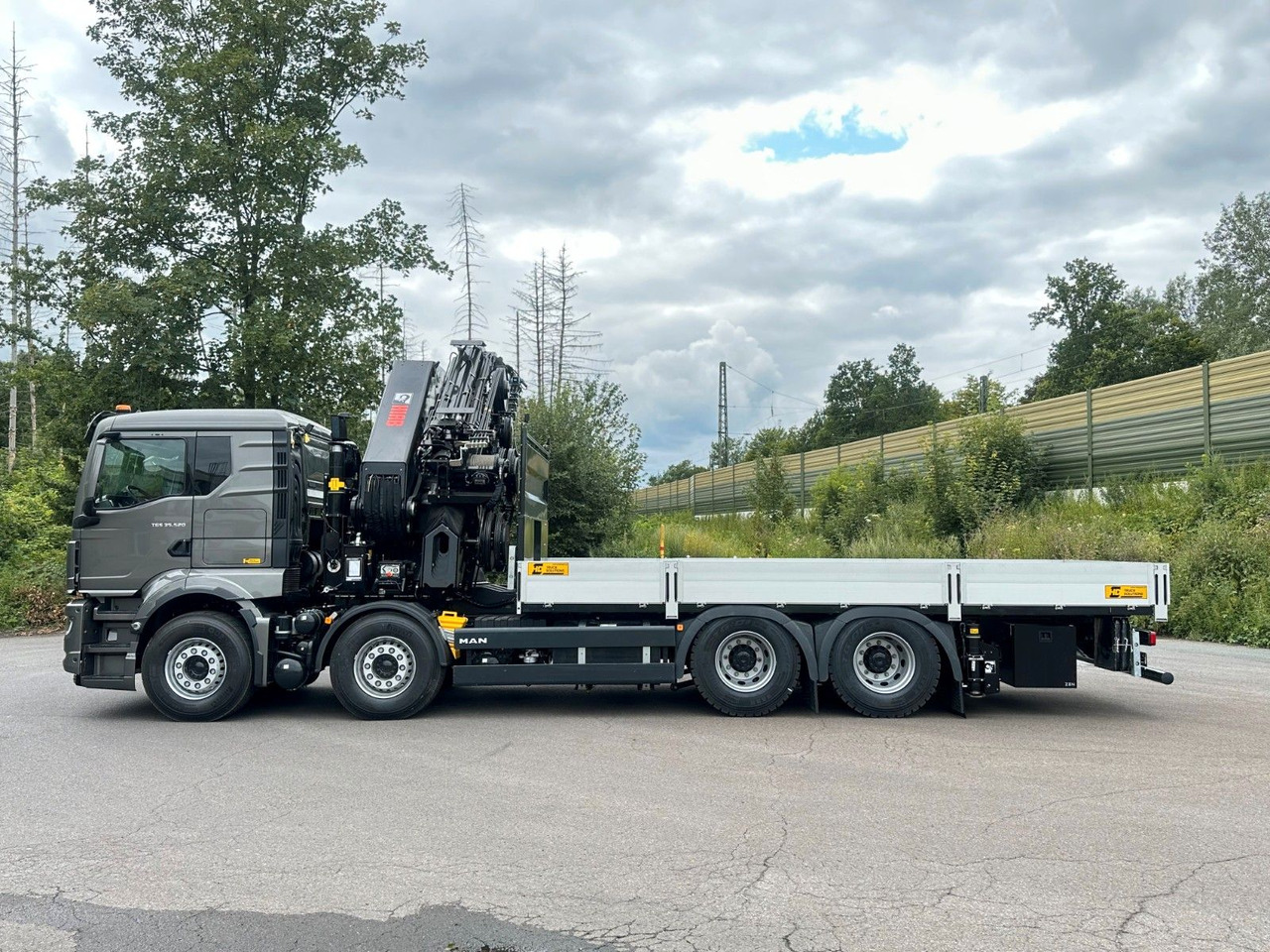 MAN TGS 35.520 8x4 BL HIAB X-HiPro858E-8 & Jib150x-6 - Автоманипулятор: фото 5 MAN TGS 35.520 8x4 BL HIAB X-HiPro858E-8 & Jib150x-6 - Автоманипулятор: фото 5