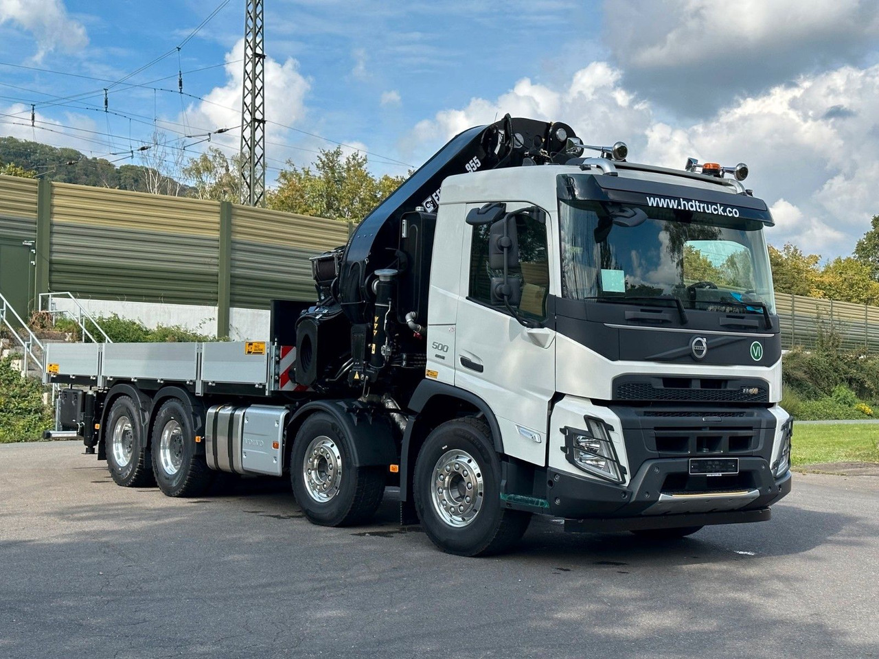 Volvo FMX 500 8x4 EFFER 955-8s + Jib 6s - Автоманипулятор: фото 1 Volvo FMX 500 8x4 EFFER 955-8s + Jib 6s - Автоманипулятор: фото 1