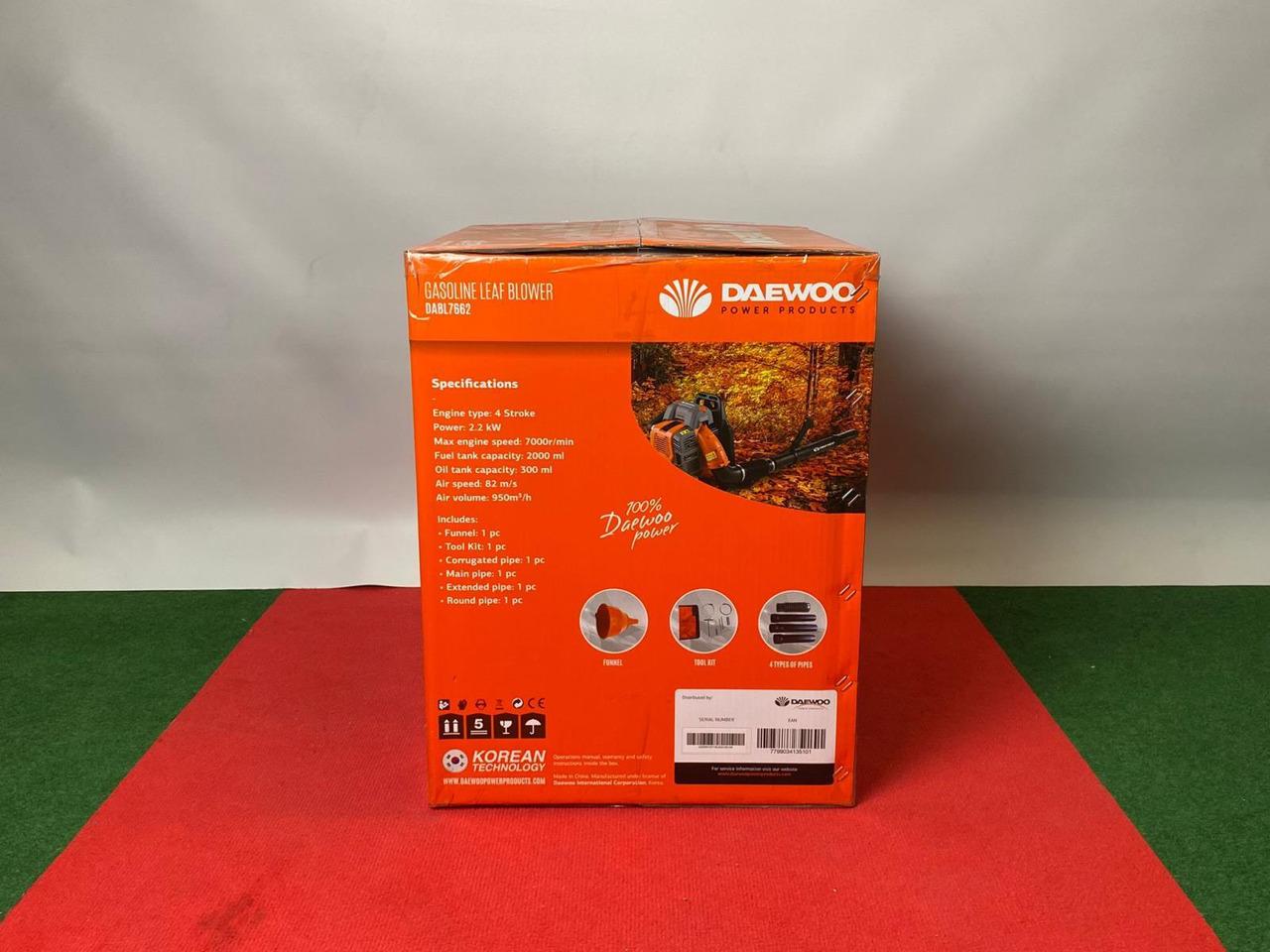 Daewoo DABL7662 Benzine Bladblazer - Оборудование для клининга: фото 3 Daewoo DABL7662 Benzine Bladblazer - Оборудование для клининга: фото 3