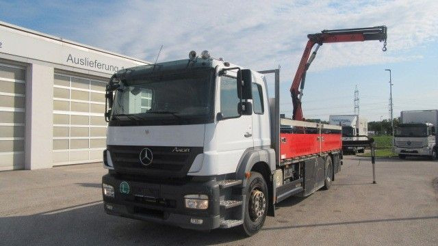 Mercedes-Benz Axor 1833 L Pr. Kran, PK 10.501, Klima - Грузовик бортовой/ Платформа, Автоманипулятор: фото 1 Mercedes-Benz Axor 1833 L Pr. Kran, PK 10.501, Klima - Грузовик бортовой/ Платформа, Автоманипулятор: фото 1