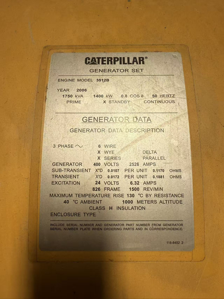 CATPILLAR 3512B - Промышленное оборудование, Электрогенератор: фото 4 CATPILLAR 3512B - Промышленное оборудование, Электрогенератор: фото 4