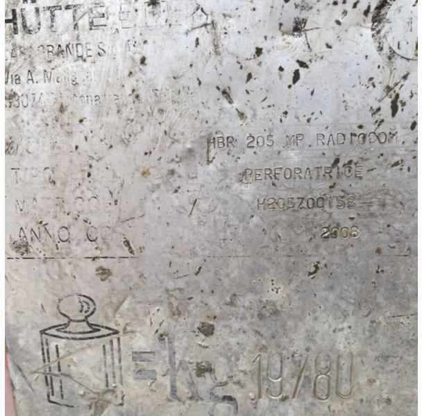 Hütte HBR 205 - Буровая машина: фото 4 Hütte HBR 205 - Буровая машина: фото 4