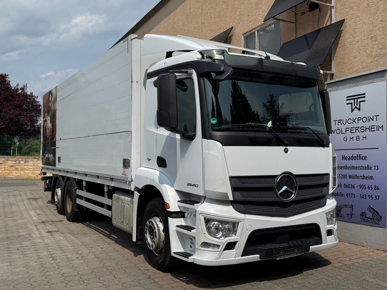 Mercedes-Benz 2540/LBW/2xAHK/Lenk-Lift/Kamera/4inStock - Грузовик для перевозки напитков: фото 1 Mercedes-Benz 2540/LBW/2xAHK/Lenk-Lift/Kamera/4inStock - Грузовик для перевозки напитков: фото 1