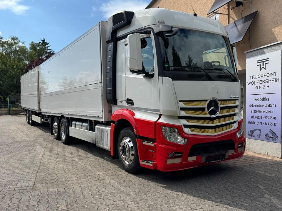 Mercedes-Benz Actros 2545/2xLBW/Klima/Kamera/kpl.Zug - Грузовик с закрытым кузовом: фото 1 Mercedes-Benz Actros 2545/2xLBW/Klima/Kamera/kpl.Zug - Грузовик с закрытым кузовом: фото 1