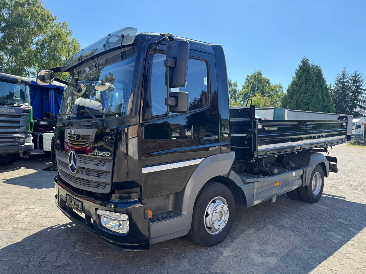 Mercedes-Benz Atego 818/MEILLER/B-B/Klima/aus1.Hand - Малотоннажный самосвал: фото 2 Mercedes-Benz Atego 818/MEILLER/B-B/Klima/aus1.Hand - Малотоннажный самосвал: фото 2