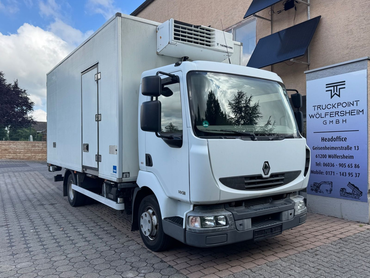 Renault MIDLUM 180/Thermo-King V-500/LBW - Фургон-рефрижератор: фото 1 Renault MIDLUM 180/Thermo-King V-500/LBW - Фургон-рефрижератор: фото 1
