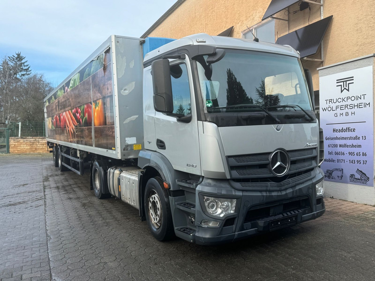 Mercedes-Benz Antos 1840 L/LBW/Frigoblock/Kühlzug - Тягач: фото 1 Mercedes-Benz Antos 1840 L/LBW/Frigoblock/Kühlzug - Тягач: фото 1