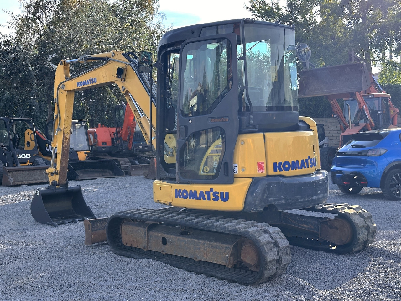 KOMATSU PC55MR-3 - Мини-экскаватор: фото 3 KOMATSU PC55MR-3 - Мини-экскаватор: фото 3