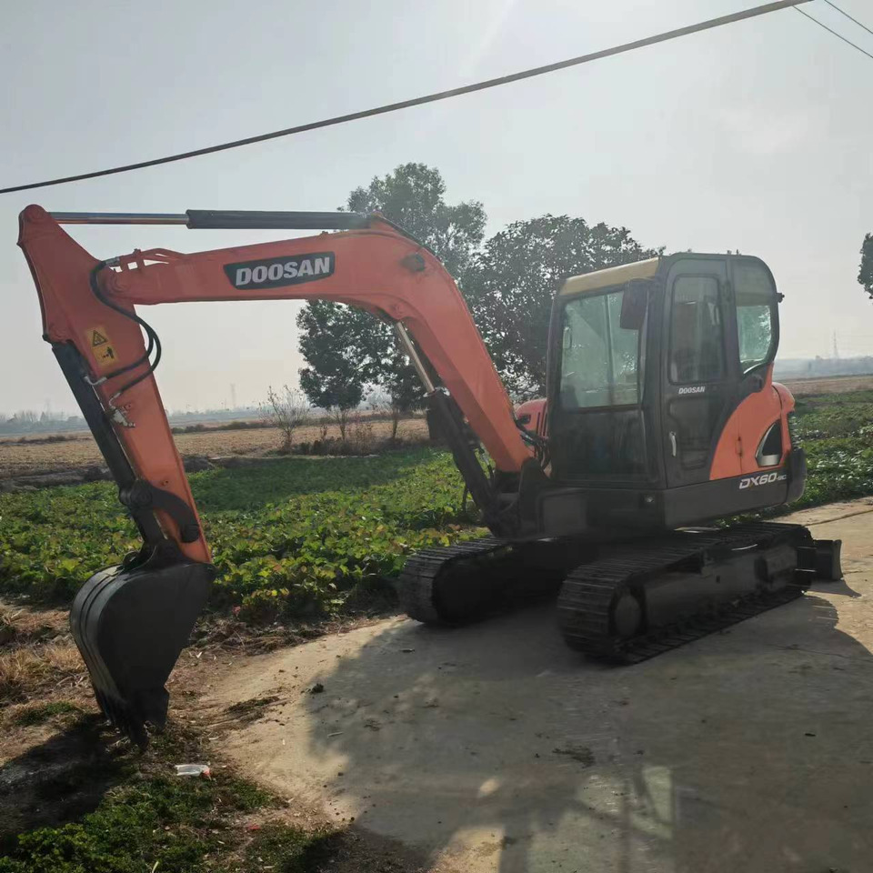 DOOSAN DX60 - Мини-экскаватор: фото 4 DOOSAN DX60 - Мини-экскаватор: фото 4