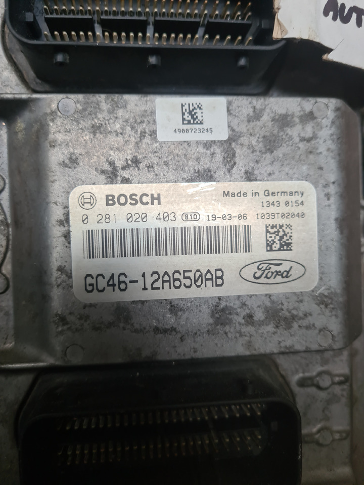 Ford KASETA KOMPUTER SILNIKA ECU F-MAX CARGO GC46 12A650 0281020403 Ford F-Max Cargo - Блок управления для Грузовиков: фото 2 Ford KASETA KOMPUTER SILNIKA ECU F-MAX CARGO GC46 12A650 0281020403 Ford F-Max Cargo - Блок управления для Грузовиков: фото 2