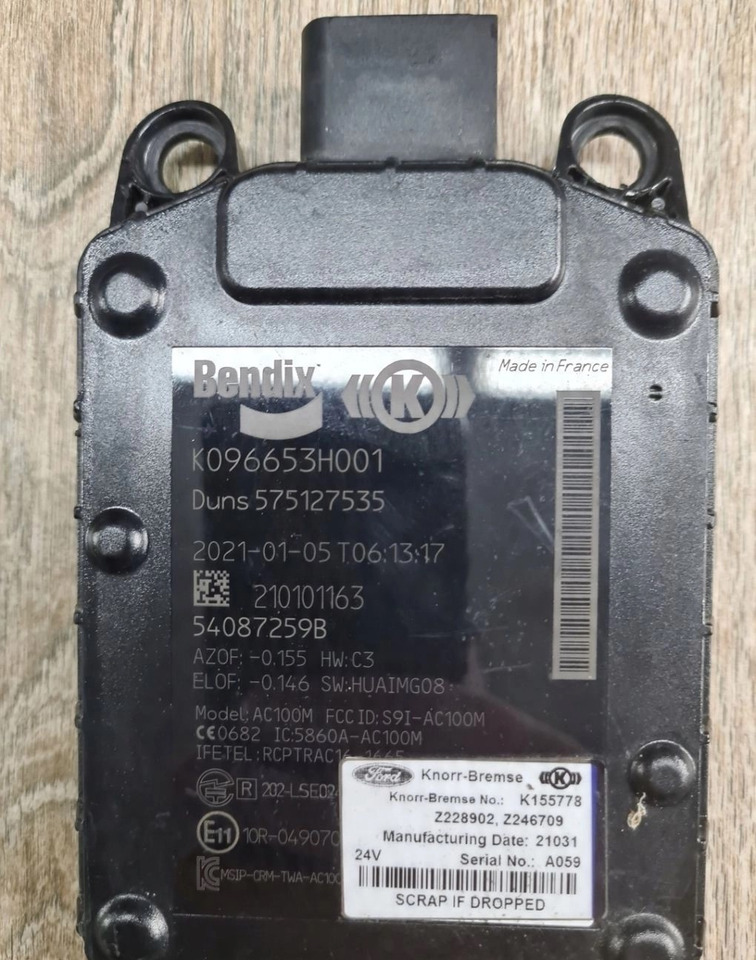 KNORR-BREMSE K096653H001 575127535 210101163 54087259C K155778 Z228902 Z246709 - Сенсор: фото 3 KNORR-BREMSE K096653H001 575127535 210101163 54087259C K155778 Z228902 Z246709 - Сенсор: фото 3