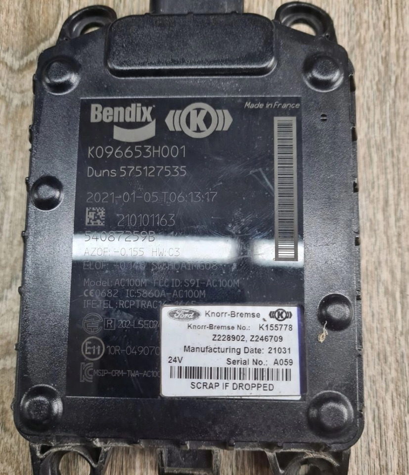 KNORR-BREMSE K096653H001 575127535 210101163 54087259C K155778 Z228902 Z246709 - Сенсор: фото 2 KNORR-BREMSE K096653H001 575127535 210101163 54087259C K155778 Z228902 Z246709 - Сенсор: фото 2