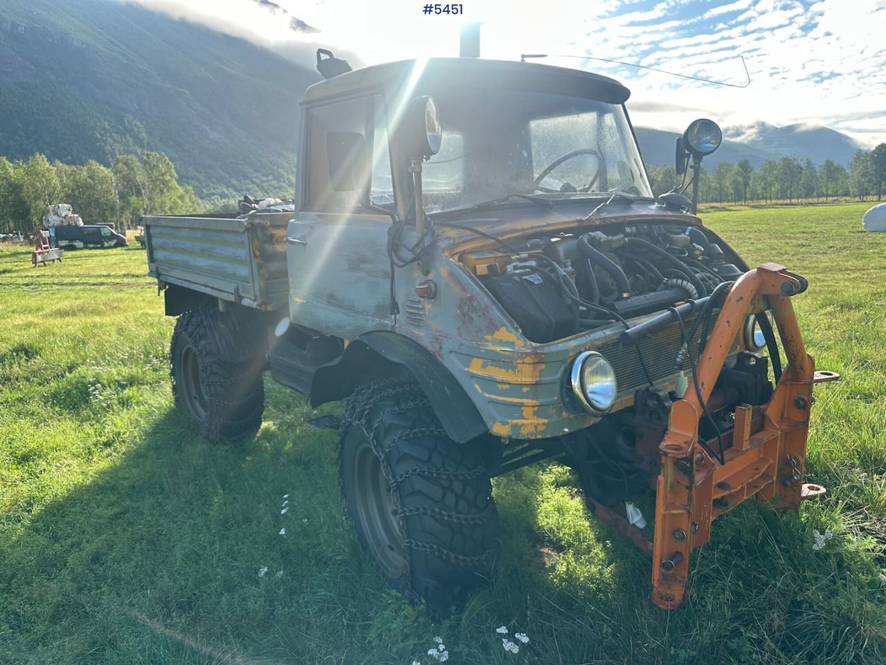 1967 Mercedes-Benz Unimog 406 - Грузовик бортовой/ Платформа: фото 1 1967 Mercedes-Benz Unimog 406 - Грузовик бортовой/ Платформа: фото 1