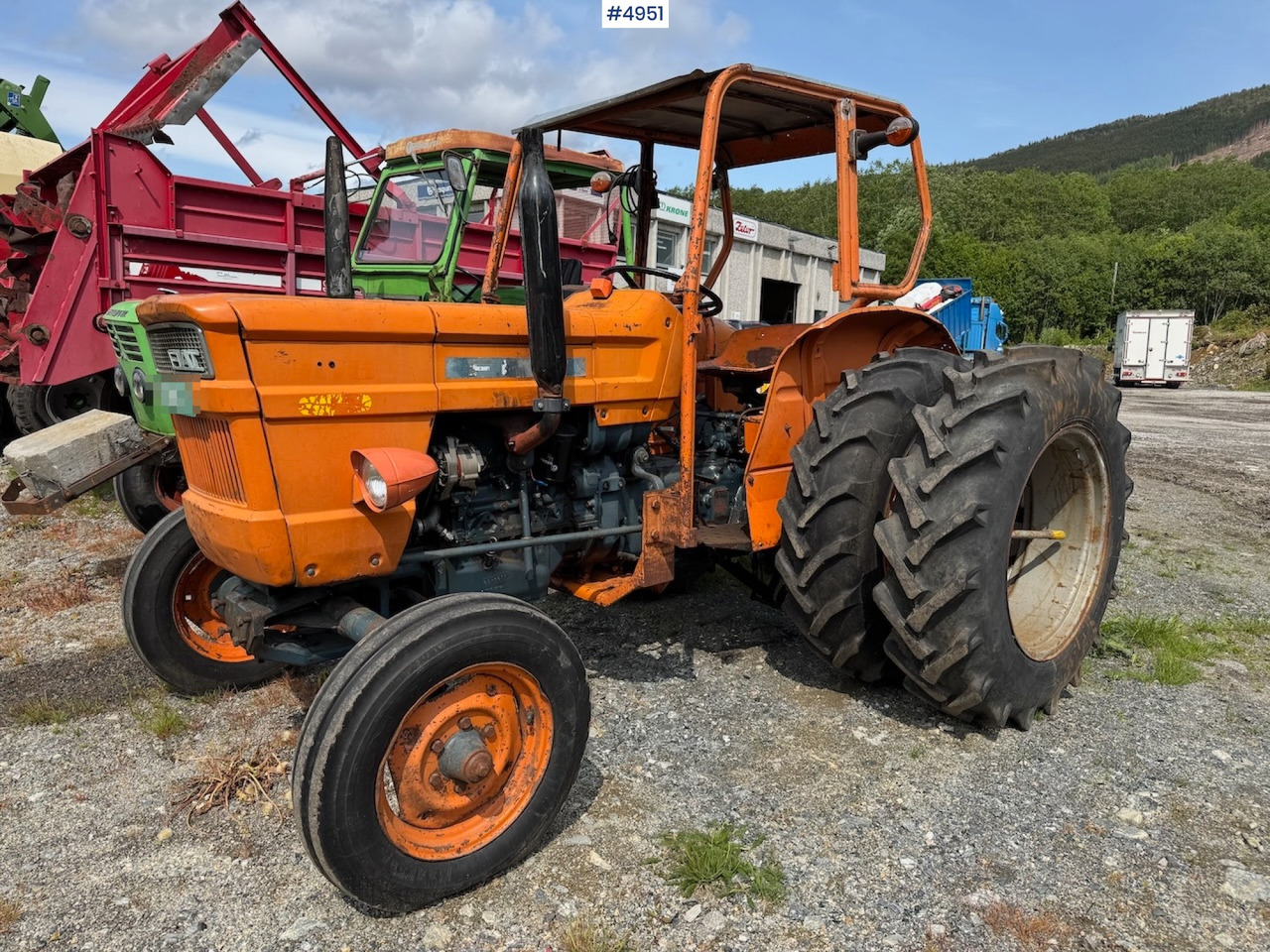 1969 Fiat 450 w/ twin wheels and extra equipment. - Трактор: фото 3 1969 Fiat 450 w/ twin wheels and extra equipment. - Трактор: фото 3