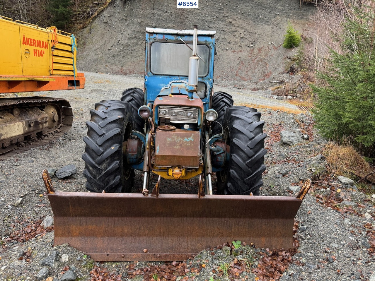 1976 Ford County 854T Super 4 w/ Hymas excavator attachment. - Трактор: фото 5 1976 Ford County 854T Super 4 w/ Hymas excavator attachment. - Трактор: фото 5