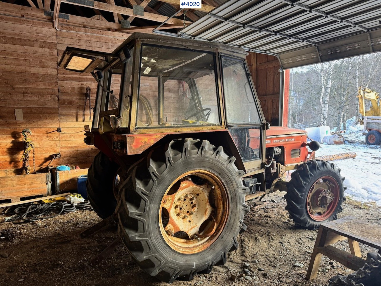 1978 Zetor 6748 4x4. (Needs some repairs) - Трактор: фото 4 1978 Zetor 6748 4x4. (Needs some repairs) - Трактор: фото 4