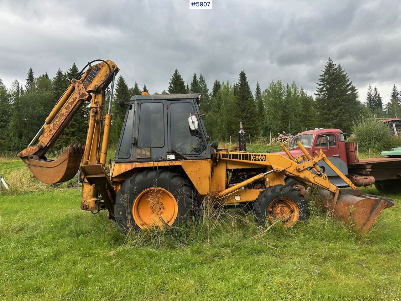1979 CASE 580 backhoe. REP.OBJECT. WATCH VIDEO. - Трактор: фото 2 1979 CASE 580 backhoe. REP.OBJECT. WATCH VIDEO. - Трактор: фото 2