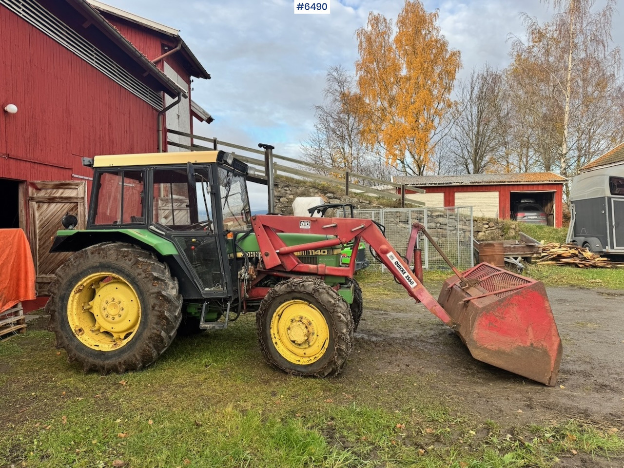 1980 John Deere 1140 w/ Front loader and bucket. - Трактор: фото 3 1980 John Deere 1140 w/ Front loader and bucket. - Трактор: фото 3