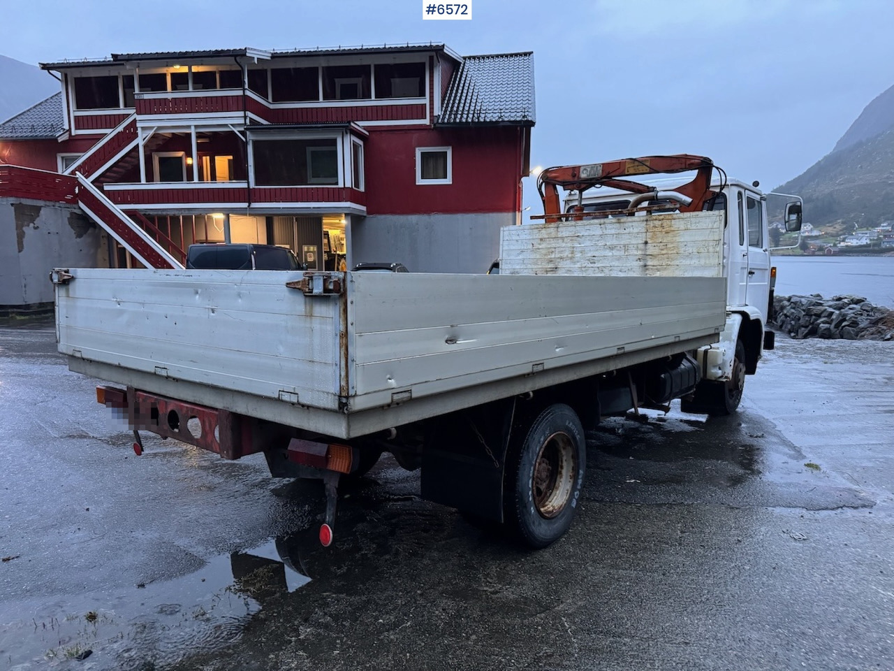1980 Volvo F408 Turbo 6 4x2 w/ crane в лизинг 1980 Volvo F408 Turbo 6 4x2 w/ crane: фото 9