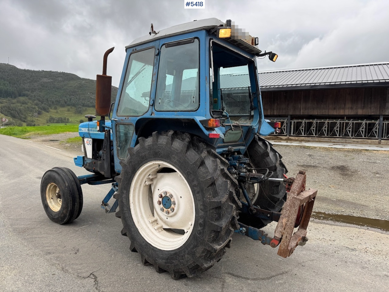 1982 Ford 7610 w/ front loader. - Трактор: фото 3 1982 Ford 7610 w/ front loader. - Трактор: фото 3