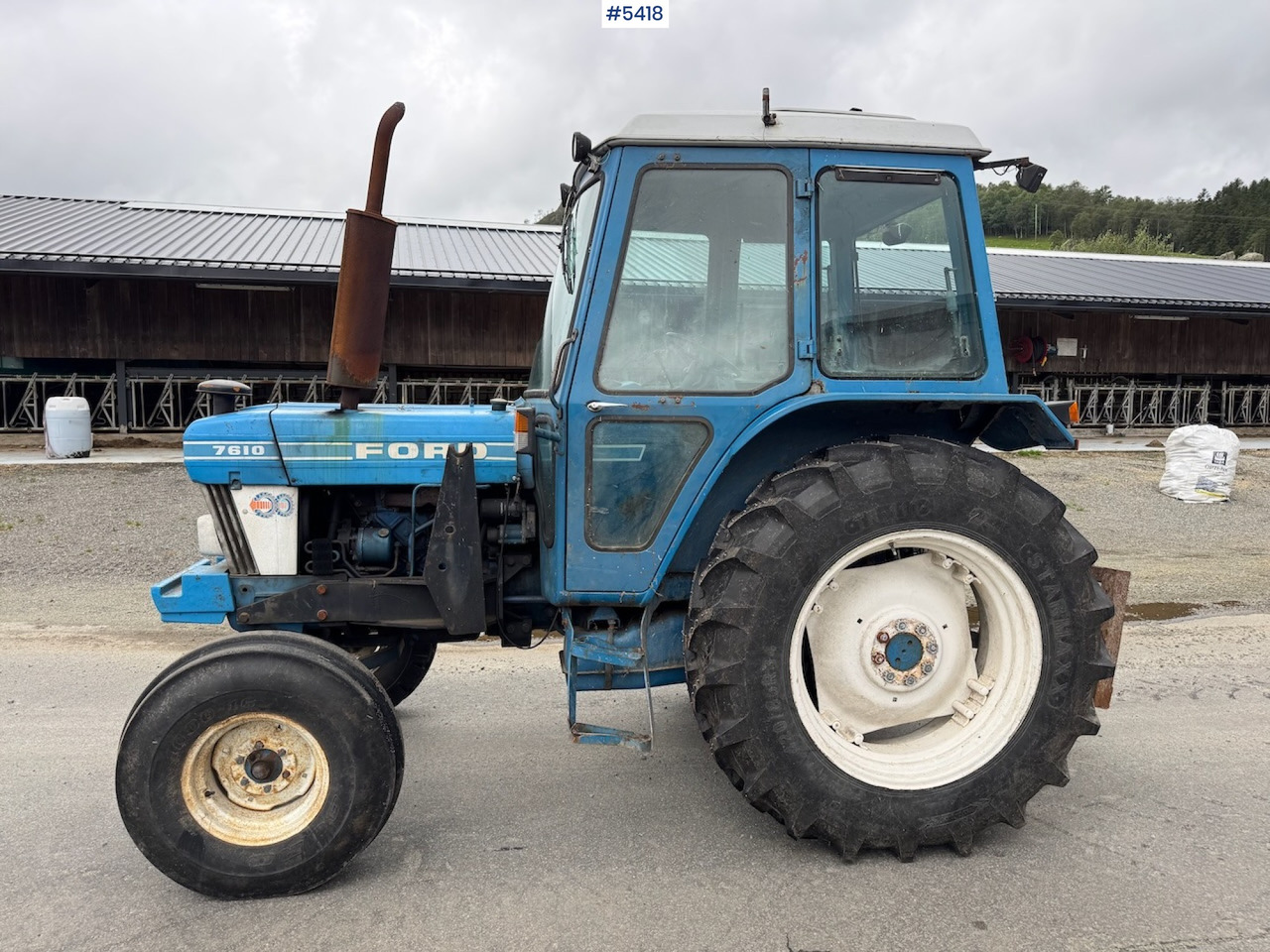1982 Ford 7610 w/ front loader. - Трактор: фото 2 1982 Ford 7610 w/ front loader. - Трактор: фото 2