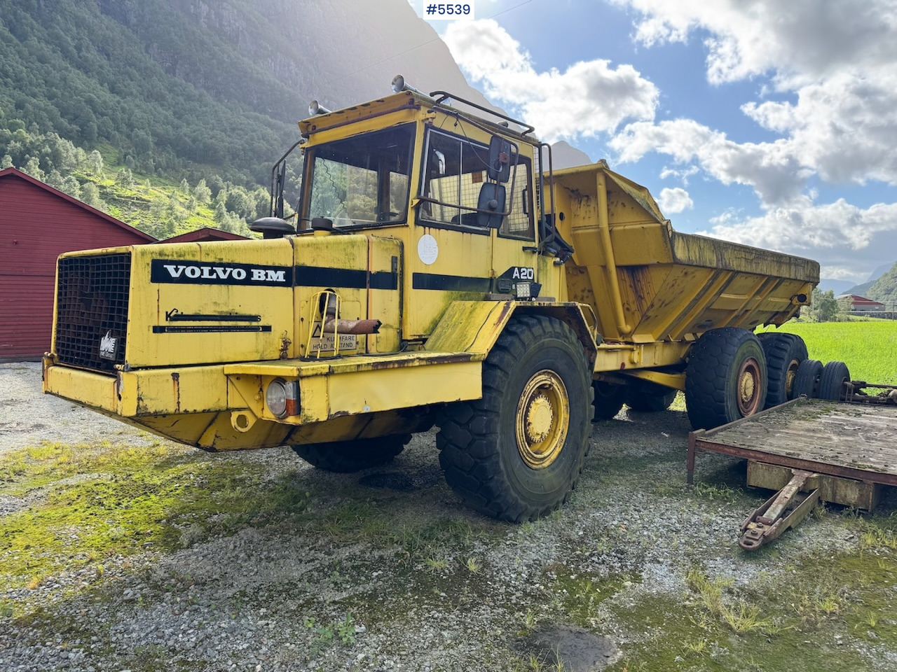 1989 Volvo A 20 6x6. - Сочленённый самосвал: фото 3 1989 Volvo A 20 6x6. - Сочленённый самосвал: фото 3