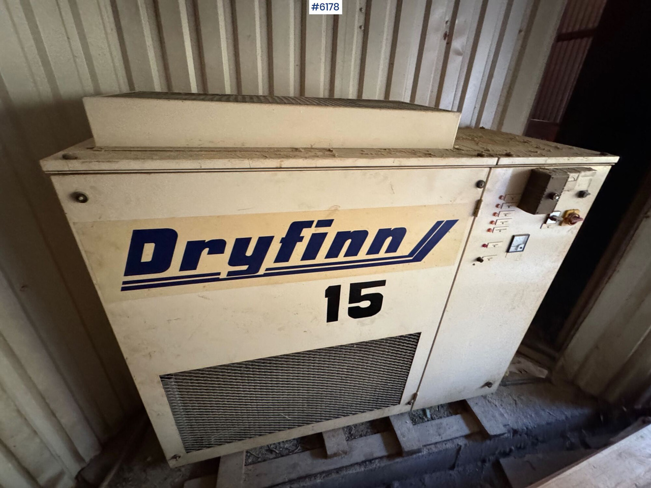 1997 Dryfinn 15 drying unit with circulation fans and trolley - Промышленное климатическое оборудование: фото 1 1997 Dryfinn 15 drying unit with circulation fans and trolley - Промышленное климатическое оборудование: фото 1