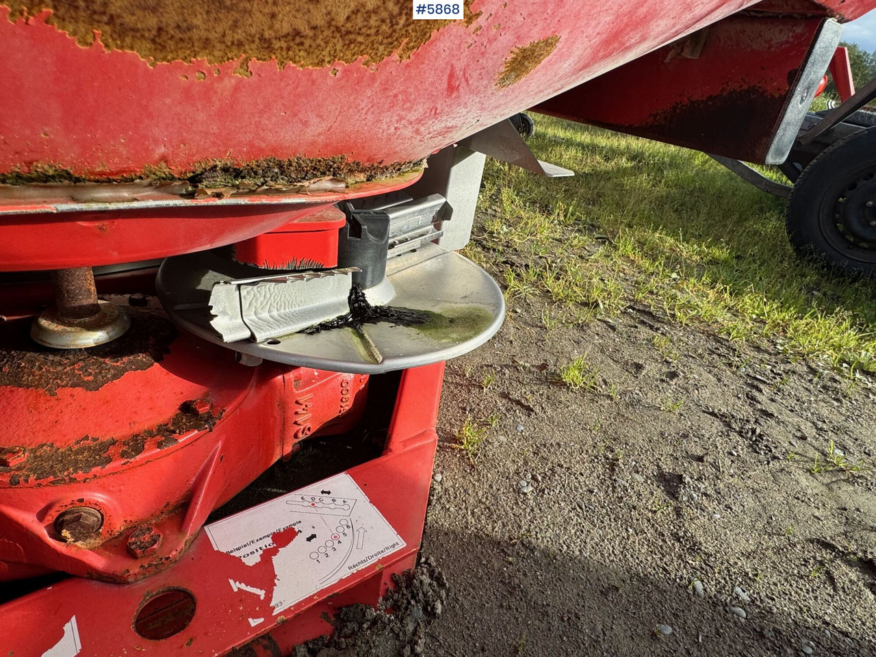 Разбрасыватель удобрений 1997 Rauch MDS 921 Fertilizer spreader, partial repair project: фото 12 Разбрасыватель удобрений 1997 Rauch MDS 921 Fertilizer spreader, partial repair project: фото 12