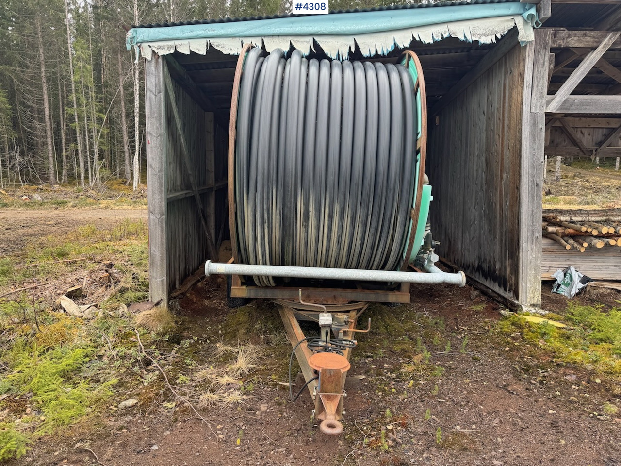 1998 Irtec vanningsvogn med rør og pumpe - Техника для полива и орошения: фото 3 1998 Irtec vanningsvogn med rør og pumpe - Техника для полива и орошения: фото 3