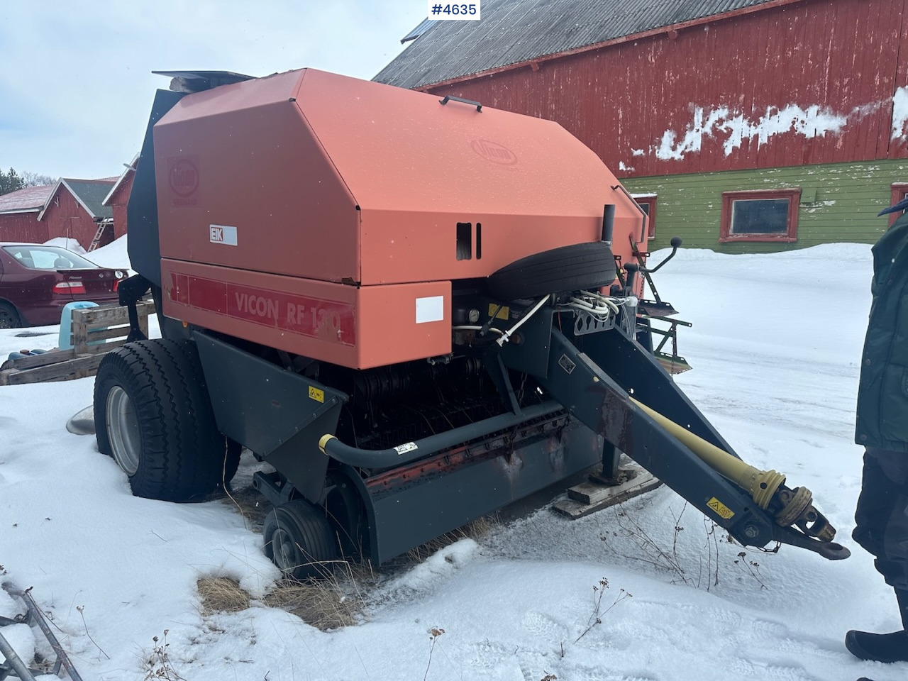 1998 Vicon RF 130 Round baler. - Техника для сенозаготовки: фото 2 1998 Vicon RF 130 Round baler. - Техника для сенозаготовки: фото 2