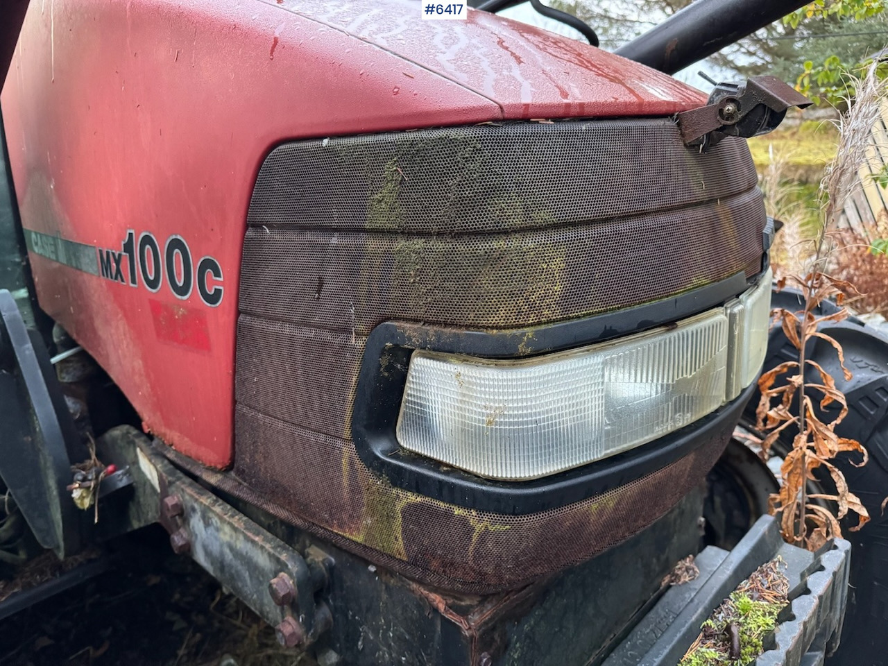 1999 Case IH Maxxum MX 100C w/ front loader, bucket and blade. Repair object. - Трактор: фото 3 1999 Case IH Maxxum MX 100C w/ front loader, bucket and blade. Repair object. - Трактор: фото 3