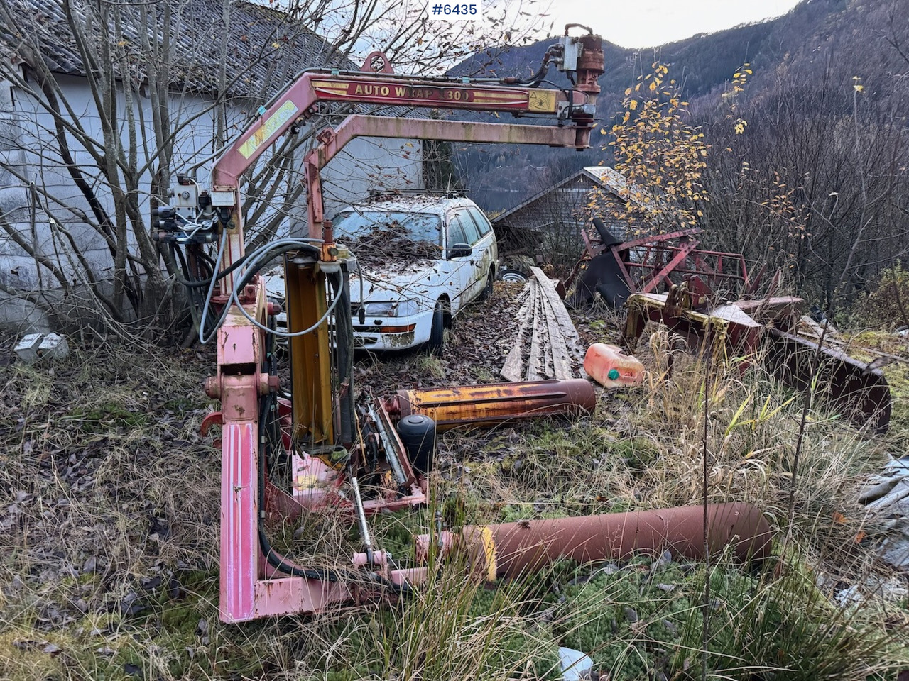 2001 Tellefsdal Auto Wrap 1300 Round bale wrapper. - Техника для сенозаготовки: фото 2 2001 Tellefsdal Auto Wrap 1300 Round bale wrapper. - Техника для сенозаготовки: фото 2