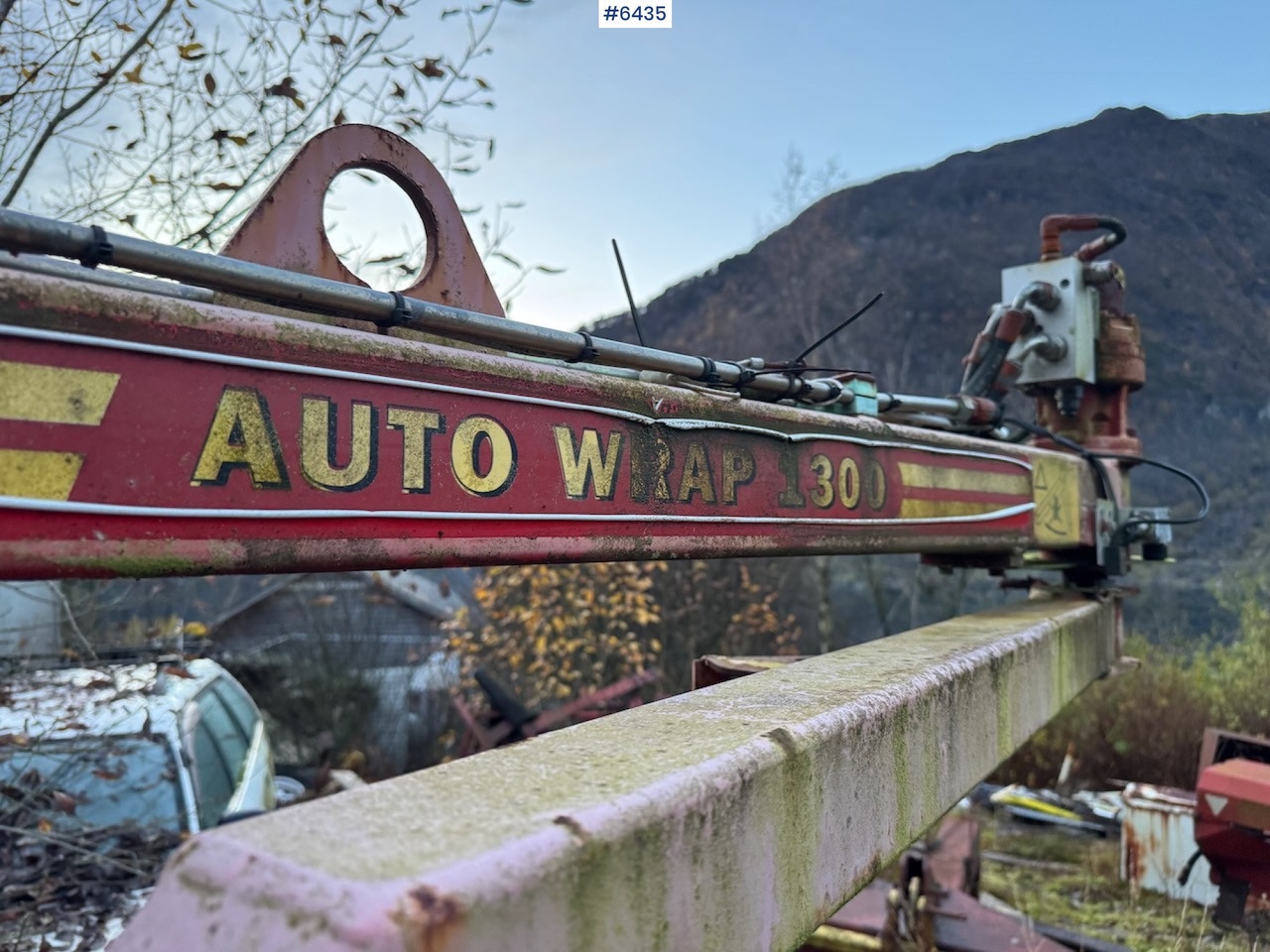 2001 Tellefsdal Auto Wrap 1300 Round bale wrapper. - Техника для сенозаготовки: фото 3 2001 Tellefsdal Auto Wrap 1300 Round bale wrapper. - Техника для сенозаготовки: фото 3