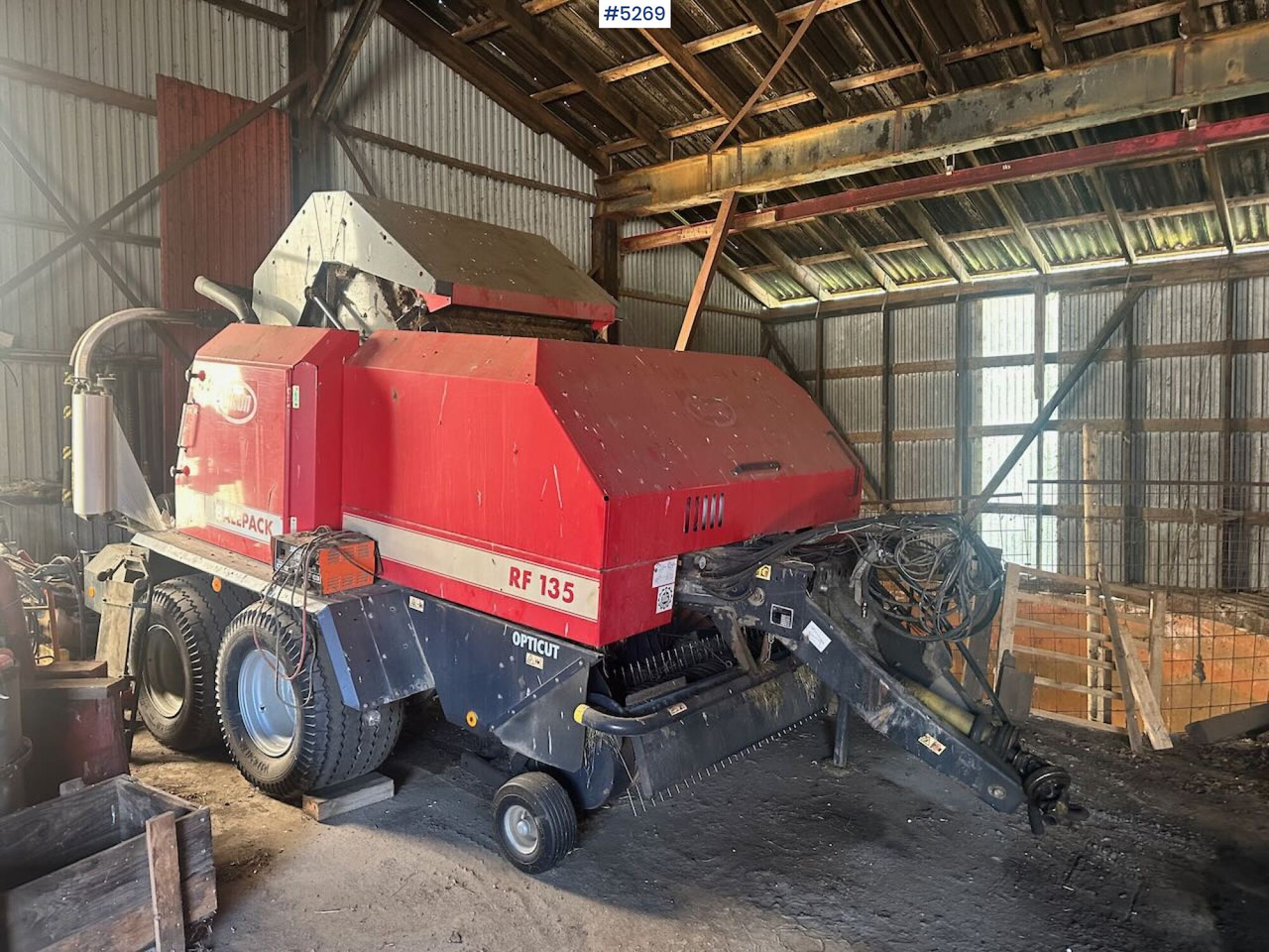 2003 Vicon RF 135 opticut round baler. - Техника для сенозаготовки: фото 2 2003 Vicon RF 135 opticut round baler. - Техника для сенозаготовки: фото 2