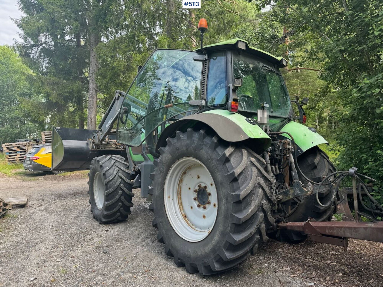 2004 Deutz-Fahr Agrotron TTV 1130 w/ front loader в лизинг 2004 Deutz-Fahr Agrotron TTV 1130 w/ front loader: фото 10