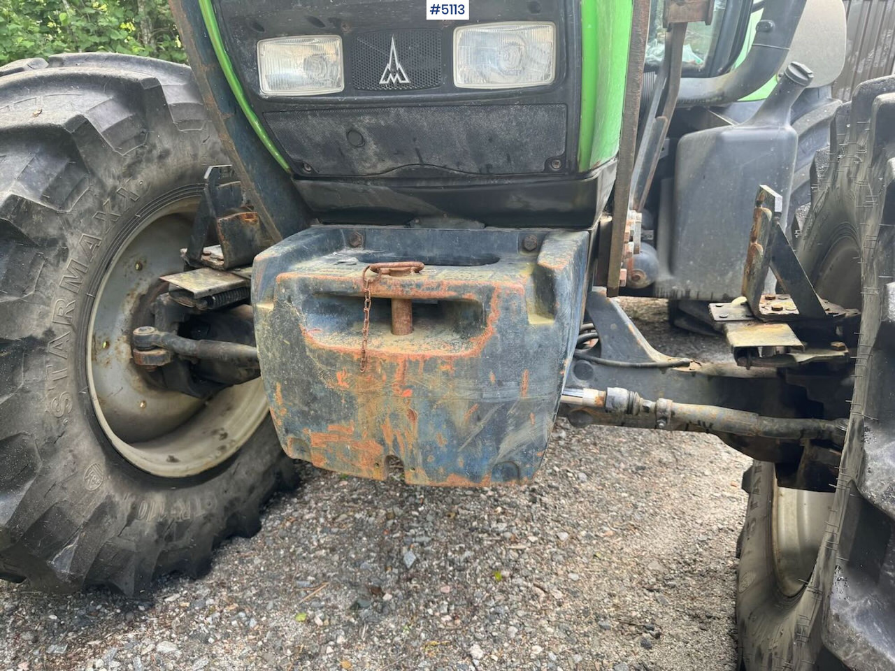 2004 Deutz-Fahr Agrotron TTV 1130 w/ front loader в лизинг 2004 Deutz-Fahr Agrotron TTV 1130 w/ front loader: фото 9