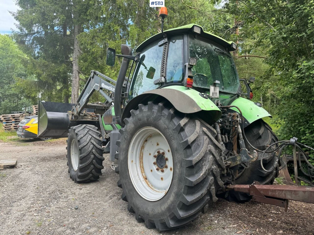 2004 Deutz-Fahr Agrotron TTV 1130 w/ front loader в лизинг 2004 Deutz-Fahr Agrotron TTV 1130 w/ front loader: фото 11