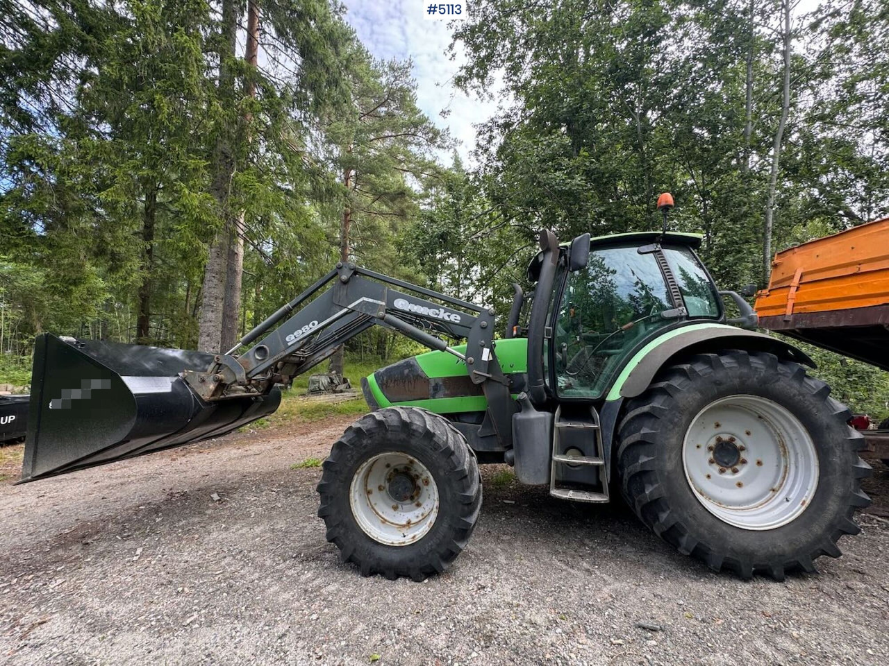 2004 Deutz-Fahr Agrotron TTV 1130 w/ front loader в лизинг 2004 Deutz-Fahr Agrotron TTV 1130 w/ front loader: фото 13