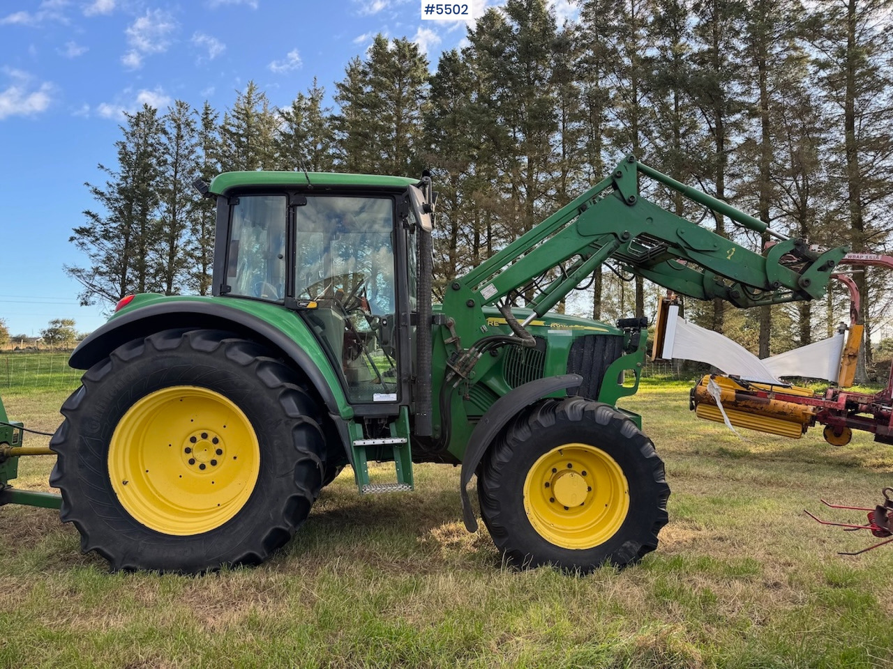 2004 John Deere 6220 w/front loader - Трактор: фото 5 2004 John Deere 6220 w/front loader - Трактор: фото 5