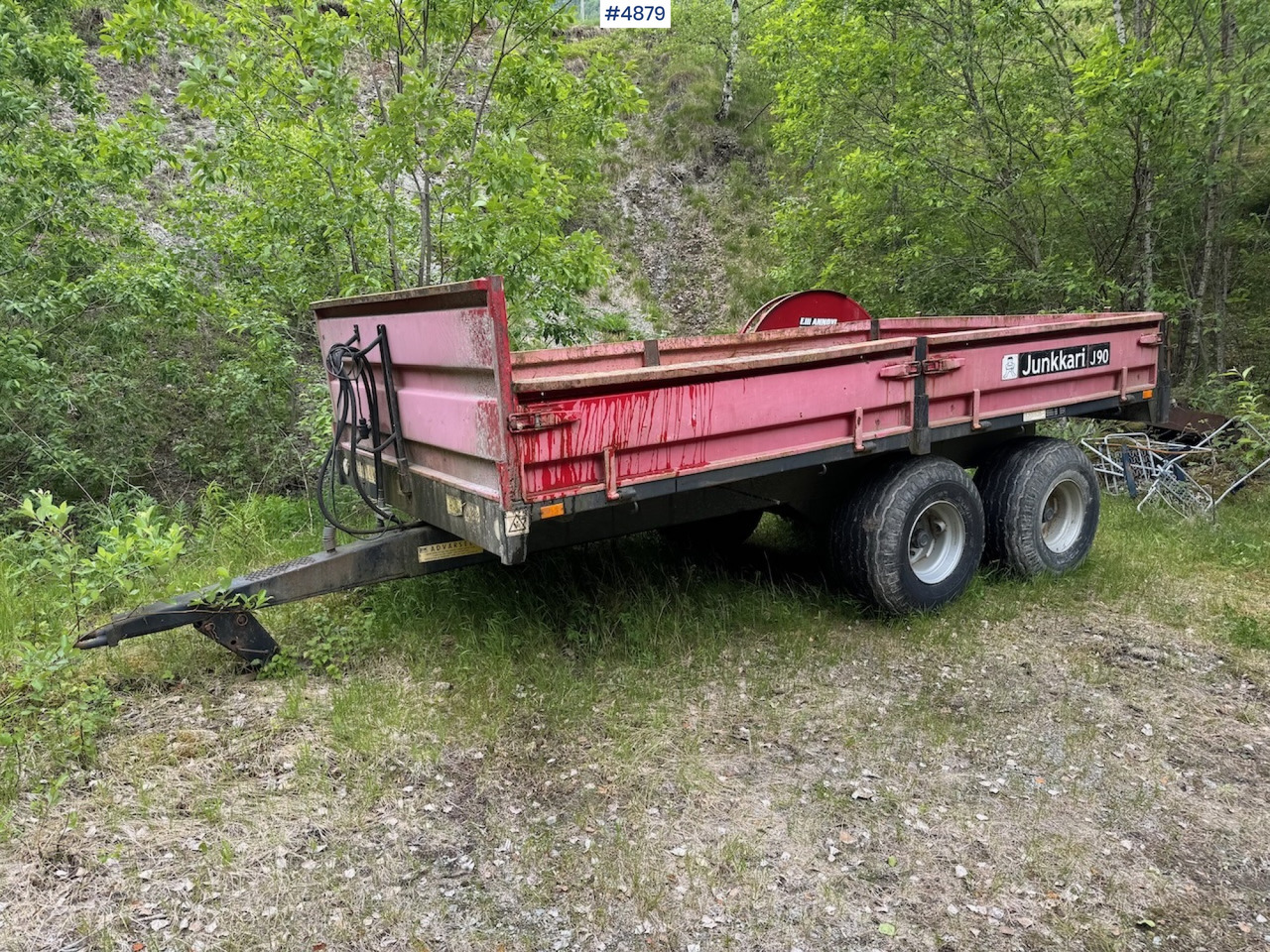 2005 Junkkari J90 - Сельскохозяйственный прицеп: фото 1 2005 Junkkari J90 - Сельскохозяйственный прицеп: фото 1