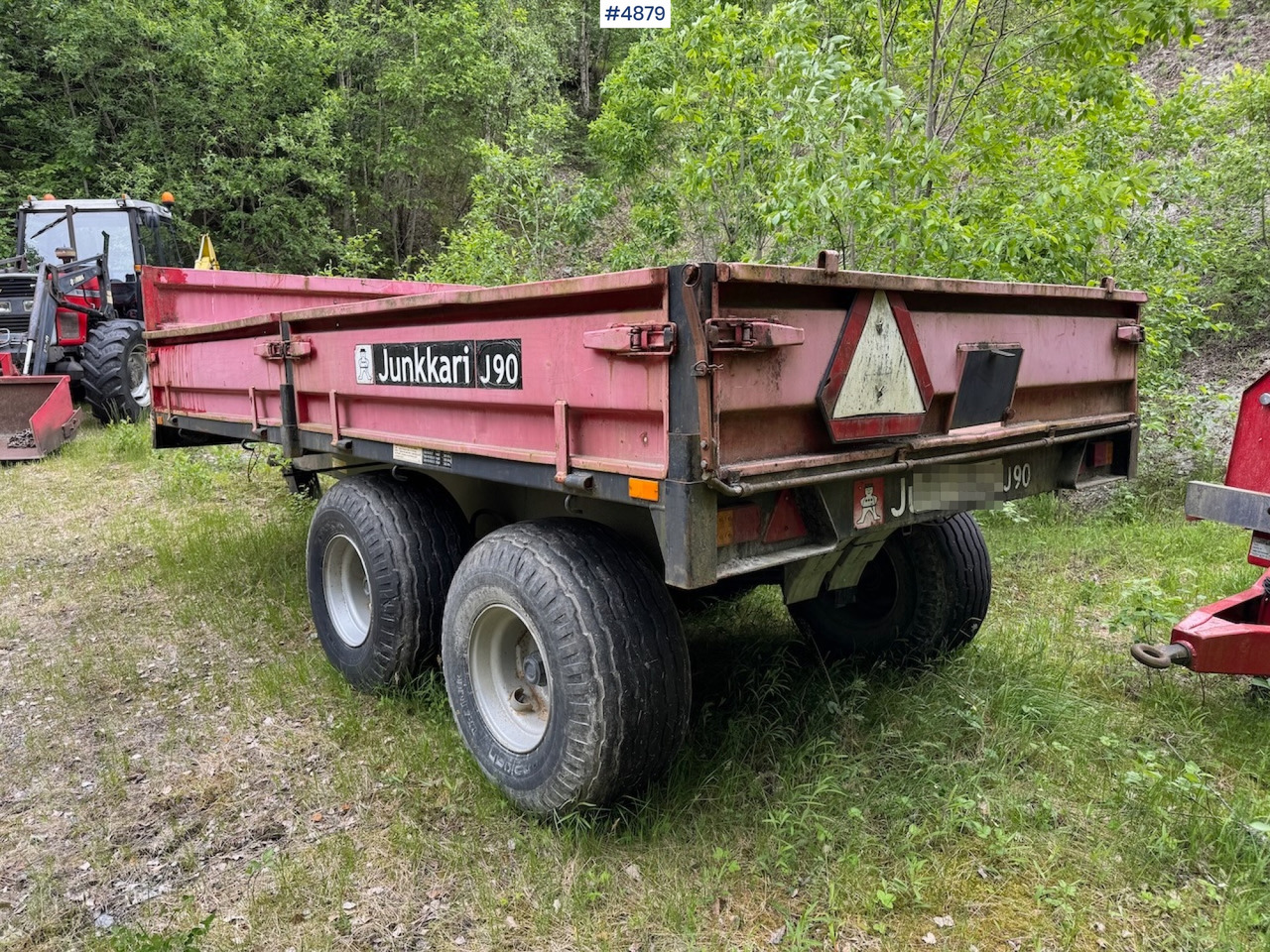 2005 Junkkari J90 - Сельскохозяйственный прицеп: фото 3 2005 Junkkari J90 - Сельскохозяйственный прицеп: фото 3