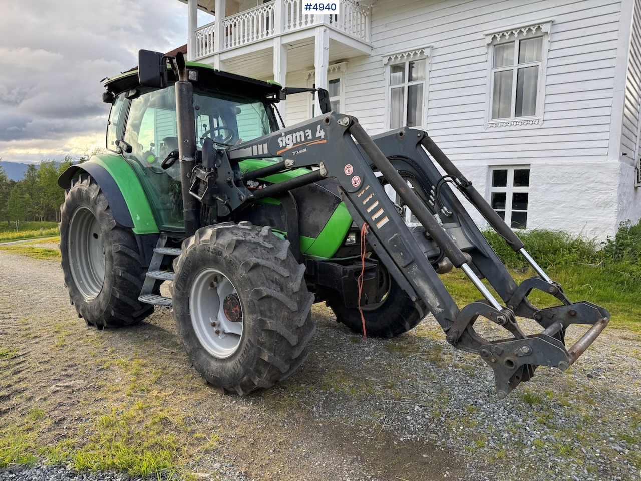2006 Deutz-Fahr Agrotron K90 w/front loader. - Трактор: фото 5 2006 Deutz-Fahr Agrotron K90 w/front loader. - Трактор: фото 5