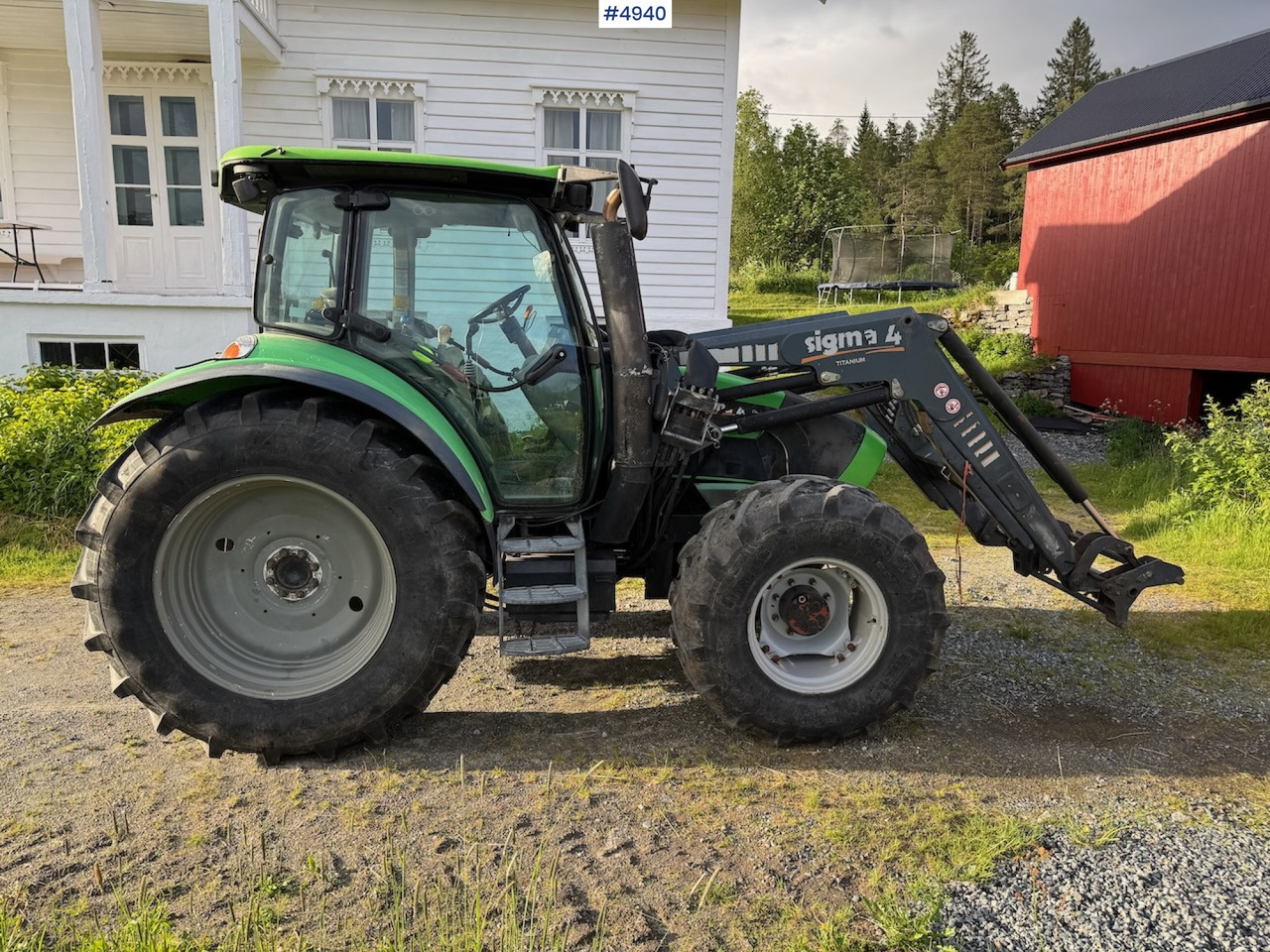 2006 Deutz-Fahr Agrotron K90 w/front loader. - Трактор: фото 1 2006 Deutz-Fahr Agrotron K90 w/front loader. - Трактор: фото 1