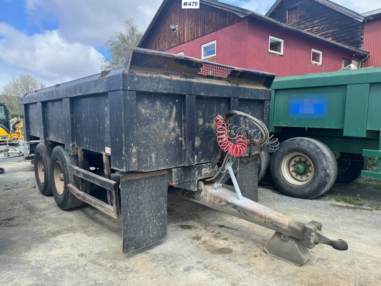 2012 Bailey Dump trailer. - Сельскохозяйственный прицеп-самосвал: фото 1 2012 Bailey Dump trailer. - Сельскохозяйственный прицеп-самосвал: фото 1