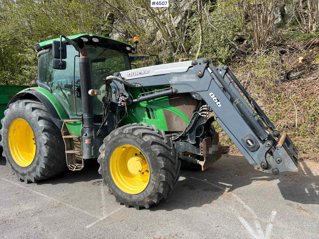 2012 John Deere 6140R w/ front loader - Трактор: фото 4 2012 John Deere 6140R w/ front loader - Трактор: фото 4