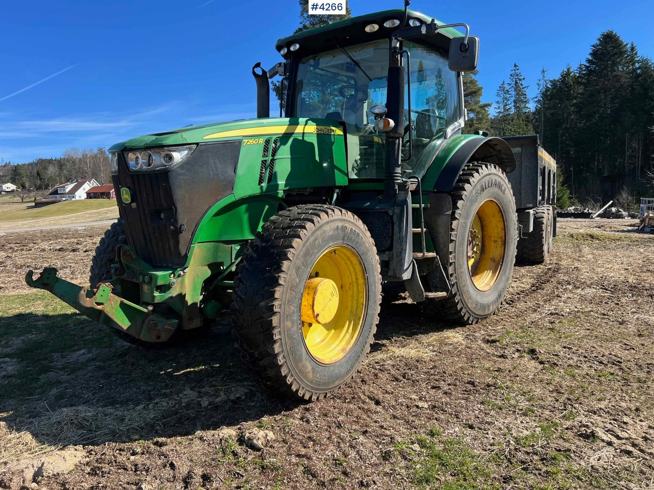 2012 John Deere 7260R Tractor w/ PTO - Трактор: фото 3 2012 John Deere 7260R Tractor w/ PTO - Трактор: фото 3